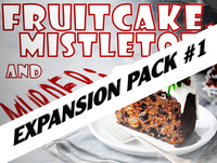 Fruitcake, Mistletoe, and Murder virtual mystery party expansion pack.