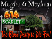 614 Scarlet Court mystery party game