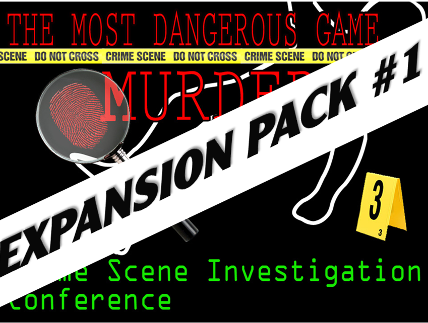 Expansion pack #1 for CSI murder mystery 