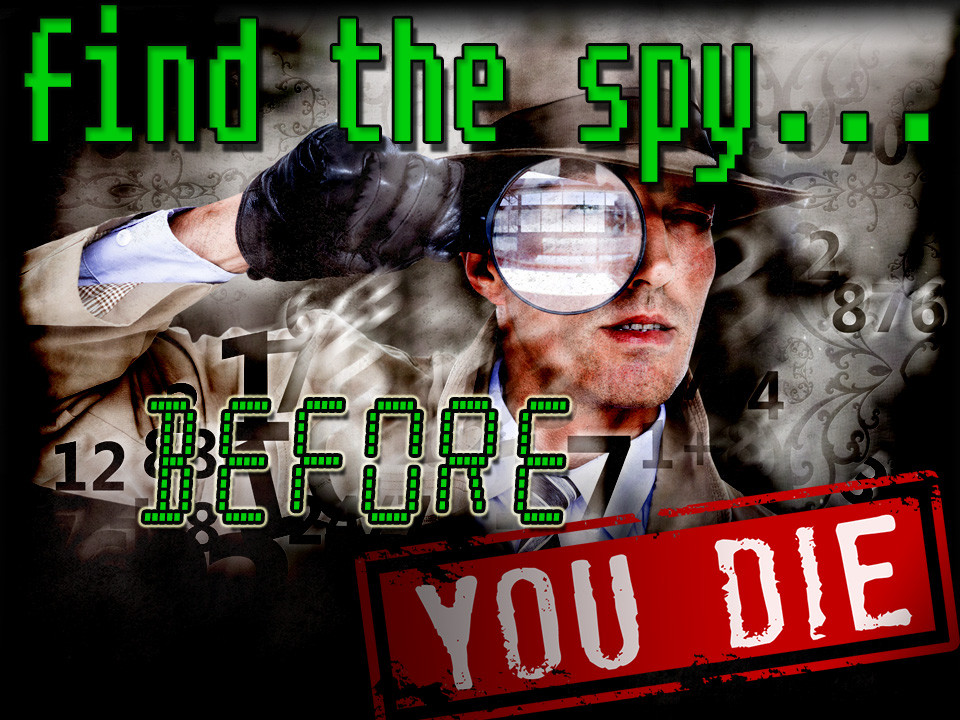 Find the Spy before you Die non-murder mystery party