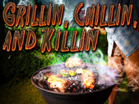 Grillin' Chillin' Killin' mystery party game