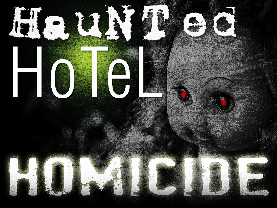 Haunted Hotel themed murder mystery party game. 