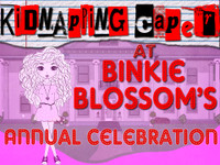 Binkie Blossom's mystery party game for tweens