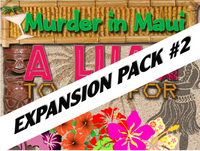 Expansion pack for Maui Luau mystery party game