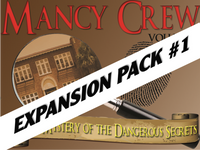 Mancy Crew volume I detective mystery party for kids expansion pack #1