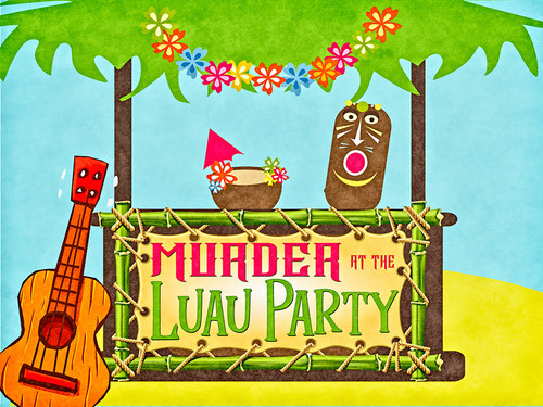 Luau party murder mystery party game