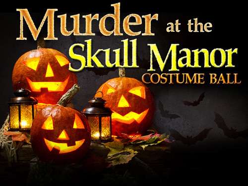 Murder at the Skull Manor mystery party game