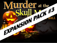 Halloween murder mystery at Skull Manor expansion pack #3