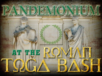 Roman Toga murder mystery party game