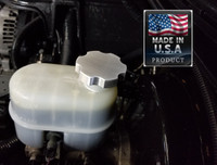 1999-2019 Silverado Sierra GMC GM Chevy Truck Brake Reservoir cap Cover 6061 Alloy