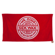 Mr. Zogs Sexwax - Red Logo Beach Towel