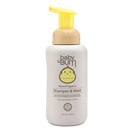 Sun Bum Baby Bum Shampoo & Wash Natural Fragrance 355ml/12oz