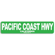 Seaweed Surf Pacific Coast Hwy Surf Sign