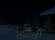 Scaled image of a taffy light display.