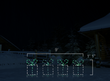 Scaled image of a gift bales light display.