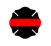 Redline Identifier Sticker - Maltese Cross