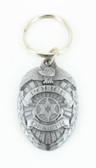 Police Badge Keychain