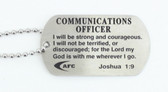 Communications Officer Dog Tag