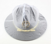 Campaign Hat Rain Cover - Translucent Clear