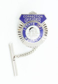 Correction Officer Shield Tie Tack