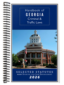 2026 Handbook of Georgia Criminal and Traffic Laws