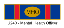 Mental Health Officer Commendation Bar