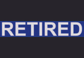 Retired Blueline Sticker