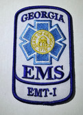 Georgia EMS Patch with EMT-I Rocker
