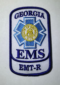 Georgia EMS Patch with EMT-R Rocker
