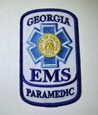 Georgia EMS Patch with PARAMEDIC Rocker