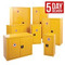 YELLOW COSHH CABINETS
