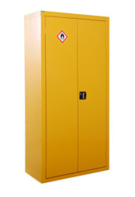 1800 X 900 X 460 YELLOW HAZARDOUS COSHH CABINET