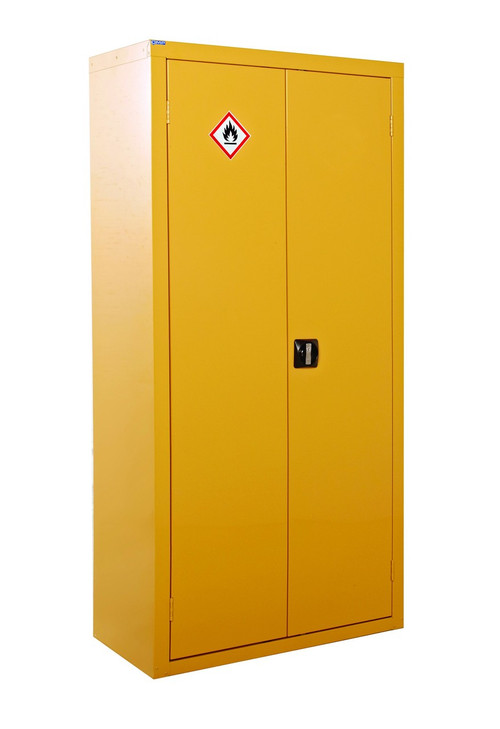 1800 X 900 X 460 YELLOW HAZARDOUS COSHH CABINET