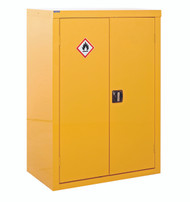 1200 X 900 X 460 YELLOW HAZARDOUS COSHH CABINET