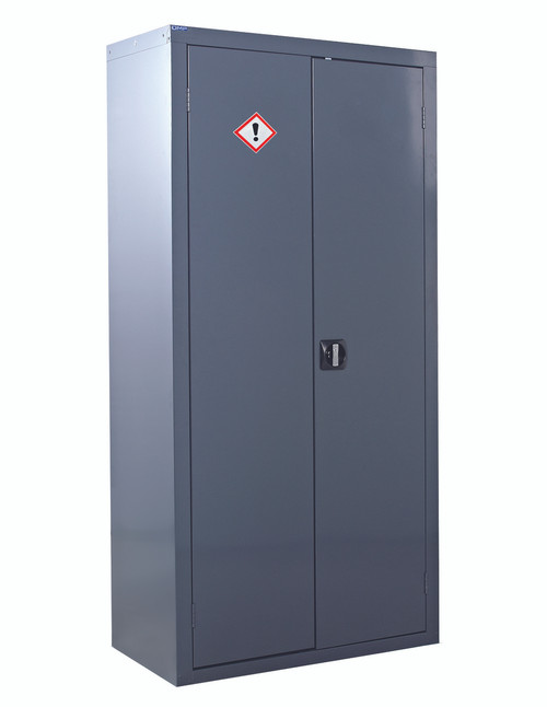 1800 X 900 X 460 GREY HAZARDOUS COSHH CABINET