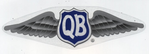 8-inch QB Wings Decal