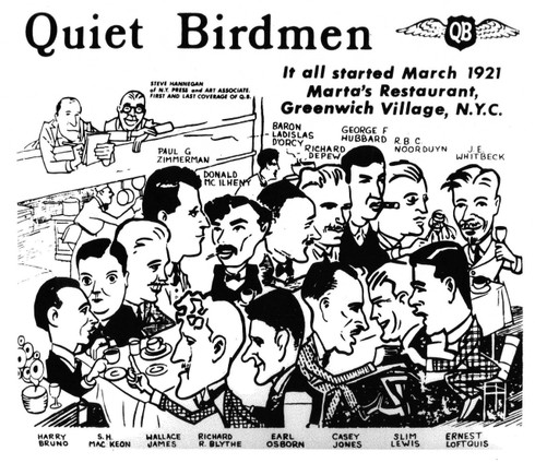 Founding members of Quiet Birdmen