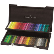 Faber Castell Polychromos Pencil Set - Wooden Box of 120