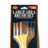 Royal Langnickel Large Area Brush Set - Brown Camel Hair