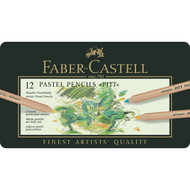 Faber Castell Pitt Pastel Pencils Tin of 12