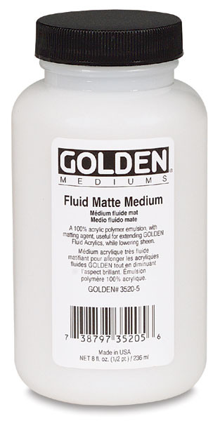 GOLDEN Fluid Matte Medium