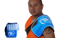 Pro Ice Shoulder Ice Kit Includes the Shoulder Ice Wrap, Extra Ice Inserts and the Portable, travel cooler bag pi860