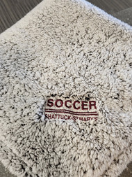 Cozy Fleece, now in a blanket! Ultra-soft meets warmth in this sherpa fleece blanket that is ideal for cooler days when you want to bundle up and get comfy. Embrdoidered with SSM Soccer logo.
10.6-ounce linear yard, 100% polyester fleece
Fully hemmed
Dimensions: 50" x 60"