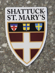 SHATTUCK - ST. MARY'S SHIELD STICKER