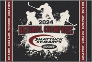 Custom made from Faribaults own internationally known Faribault Mills, a National Champions blanket to celebrate our teams.  85% wool, 15% cotton measurring 42" x 65.  Free shipping in the US. Place your order on or before May 3, 2024