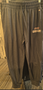 Ultra soft lightweight men's joggers in black. Featuring drawstring waist and cuffed bottoms. Jogger have side pockets and back zippered pocket. 88% polyester/12% spandex. Men's sizes small, medium, large. X-large and XX-large.