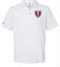 Moisture wicking Adidas Uniform Youth polo shirt in white. Embroidered with new S Shield logo. Available in youth sizes XS-XL.  100% polyester