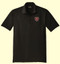 Youth black Port Authority knit polo features embroidered Shattuck S shield. Available in Youth sizes X-Small through X-Large.

65% polyester/35% cotton