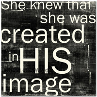 She Knew. . . His Image - Cards