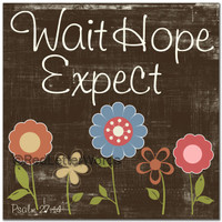 Wait Hope Expect  - Cards